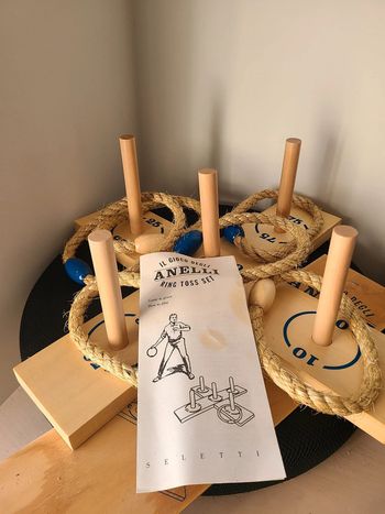Jeu de Lancer en Bois Jeu d'adresse pour Enfants et Adultes, Jeu de Sport de Plein air boite abimé