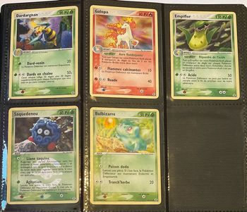 Lot carte Pokémon Bloc Ex RFVF