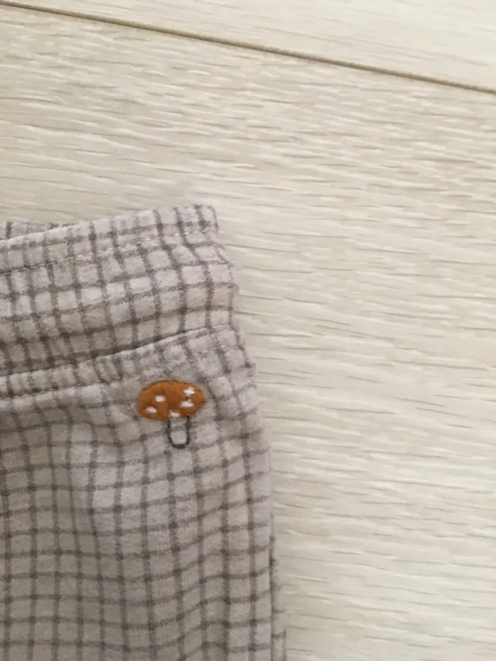 Ensemble pantalon + t-shirt manches longues 12 mois sergent major - photo numéro 6