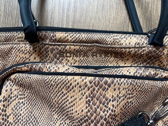Superbe Sac Sonia Rykiel 🌸 Tissu lezard - photo numéro 4