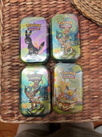 Lot Mini tin Voltali et Philaly Pokémon - Neuf sous blister