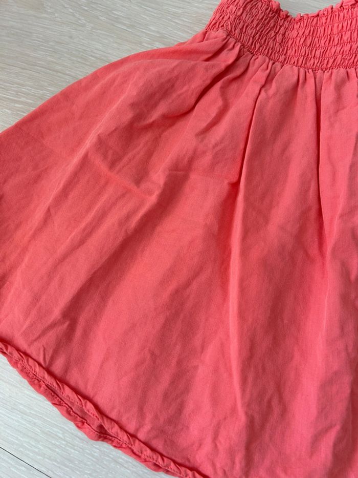 Jupe légère rouge corail fille 10 ans tape à l’œil - photo numéro 2