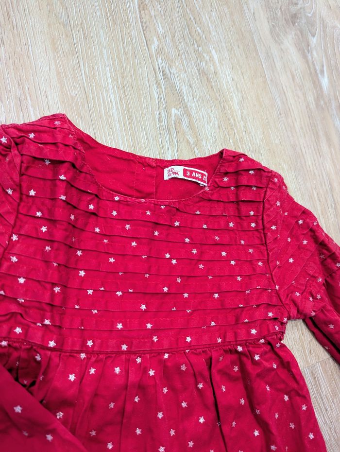 Chemise rouge 3 ans DPAM - photo numéro 2