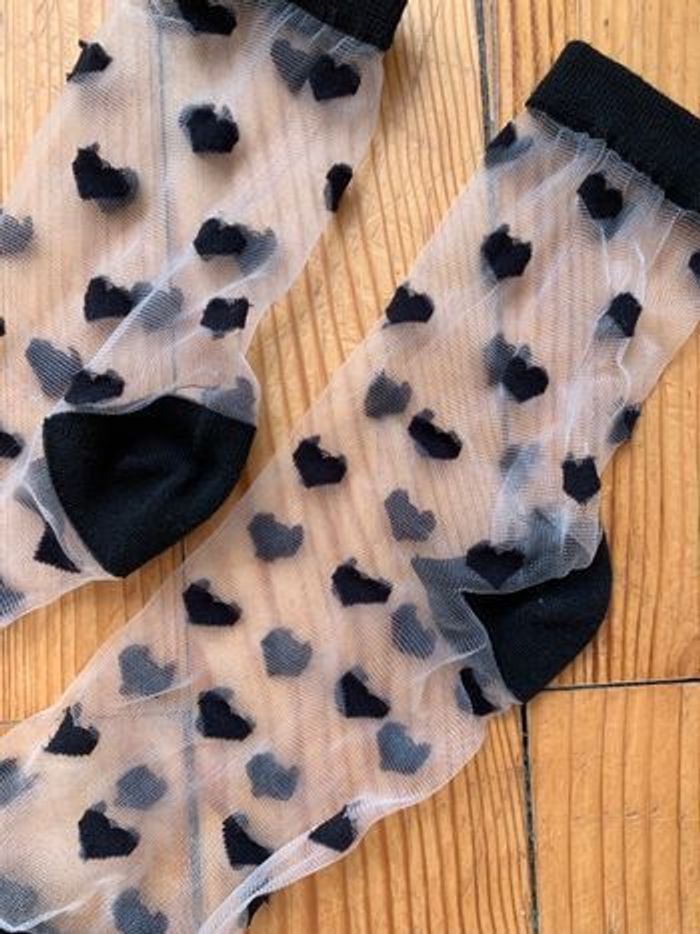 Chaussettes femme transparentes - photo numéro 2