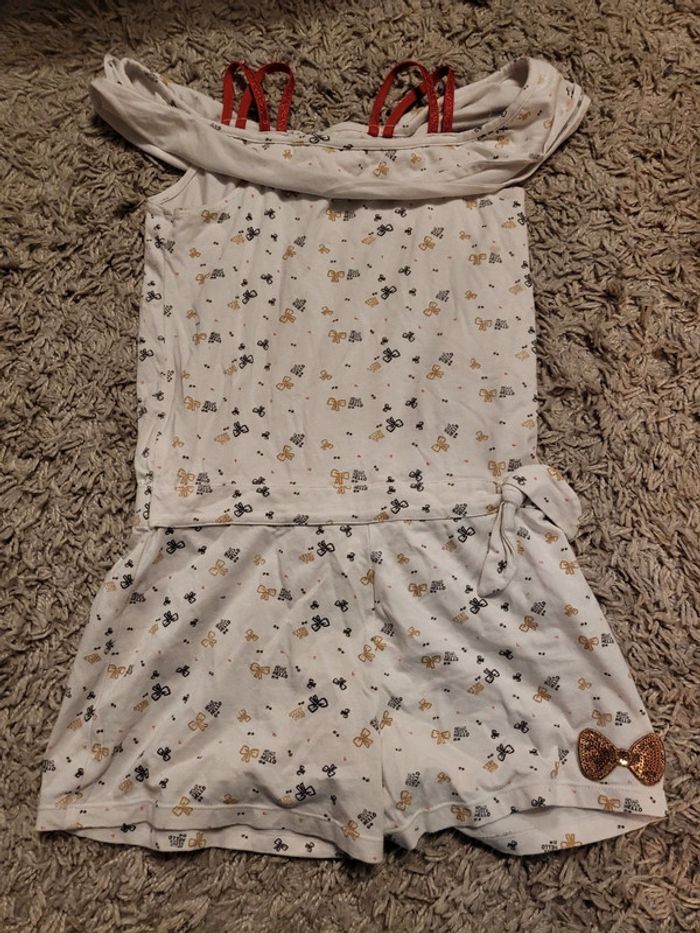 Combinaison short détente fille orchestra 10 ans