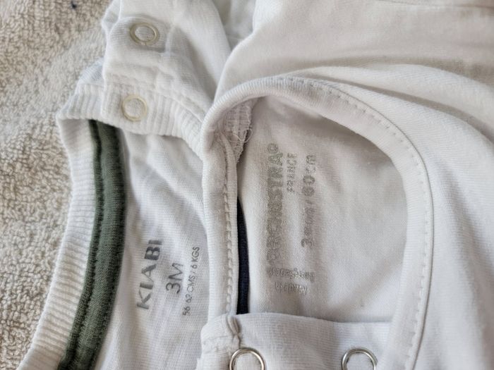 Lot de 4 tee-shirts manches longues 3 mois garçon - photo numéro 5