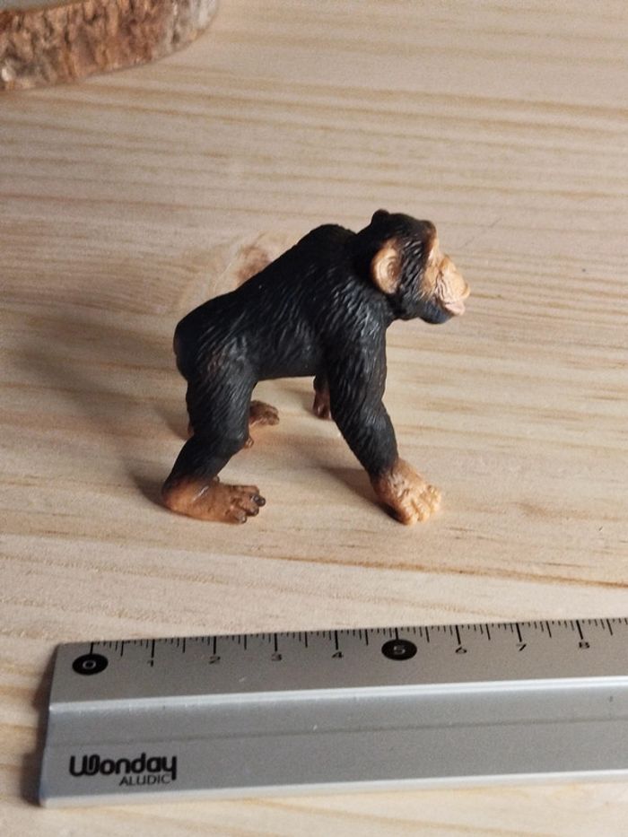 Schleich singe chimpanzé Figurine animal de la savane - photo numéro 6