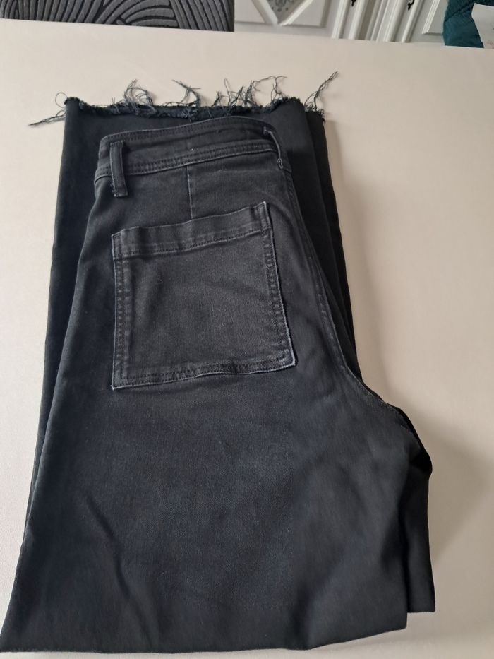Pantalon large Zara taille haute 42 (Petit) - photo numéro 5