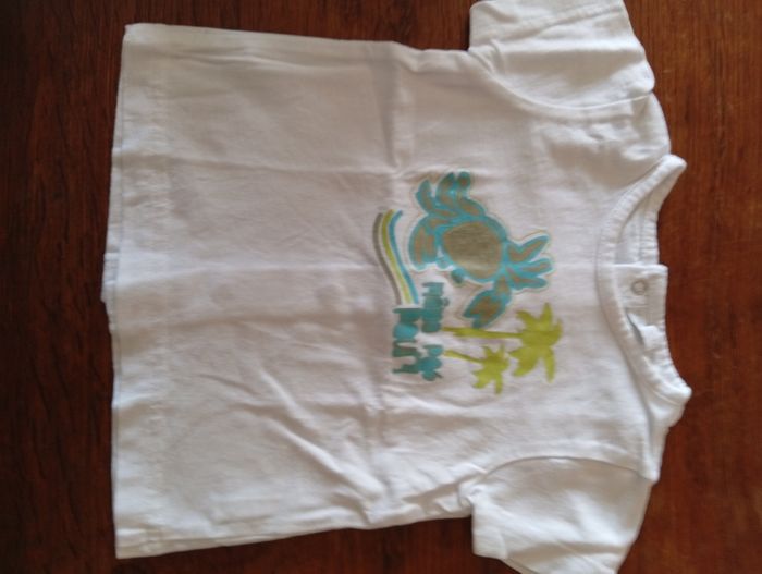 Lot de 9 t shirt taille 6 mois - photo numéro 6