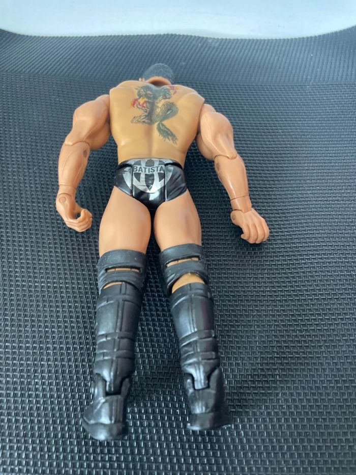 Figurine articulée catcheur Batista WWE wwf jakks Pacific 2003 18cm superstar du catch - photo numéro 9