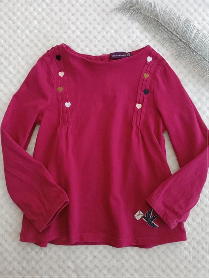 🔸Tunique Manches Longues Fille - Sergent Major 4 ans 🔸 - photo numéro 2