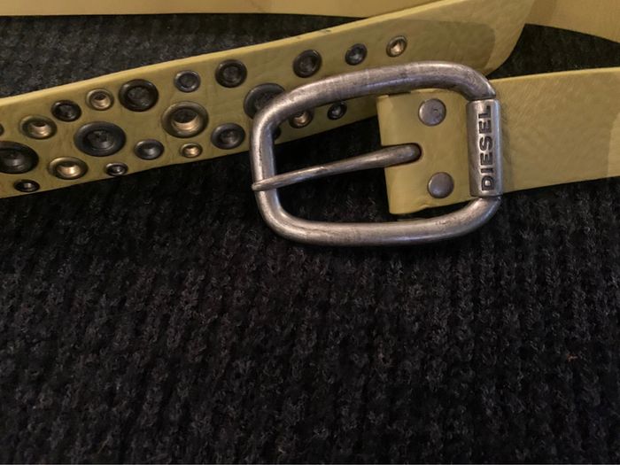 Ceinture cuir Diesel 90 - photo numéro 2