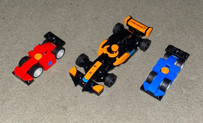 Lot X3 Lego Polybag Speed Champions + 2 Race car - photo numéro 2