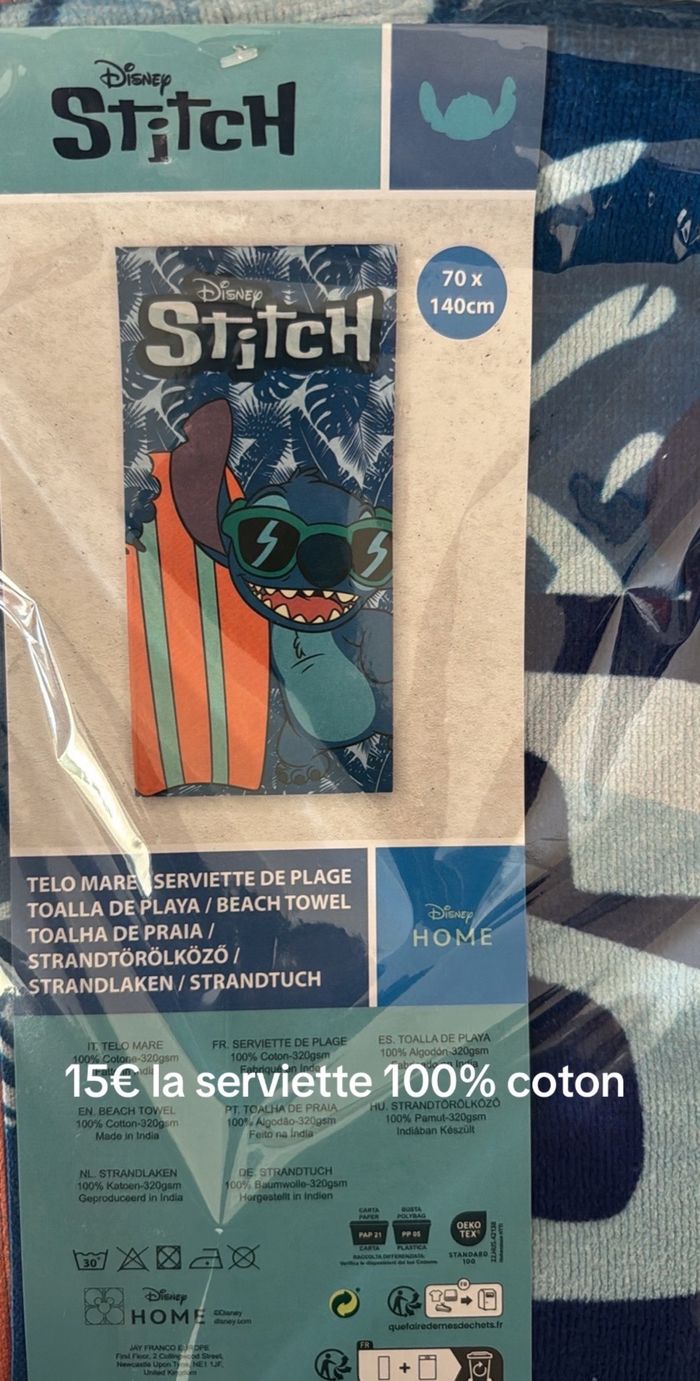 Serviettes Stitch