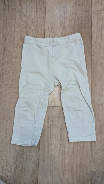 Legging blanc Obaïbi 18 Mois