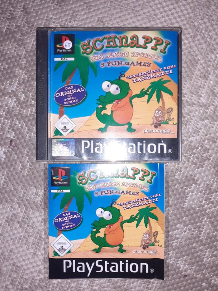 Playstation 1 ps1 schnappi 3 fun games