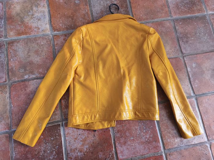 Veste simili cuir ado 12 ans - photo numéro 4