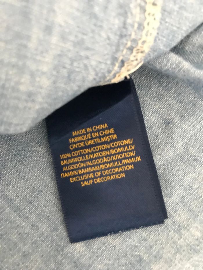 Chemise en jean blouse Polo Ralph Lauren 14 ans - photo numéro 6