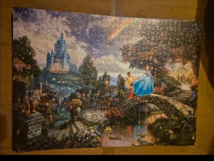 Puzzle disney schmidt 1000 pièces "cendrillon " - photo numéro 2