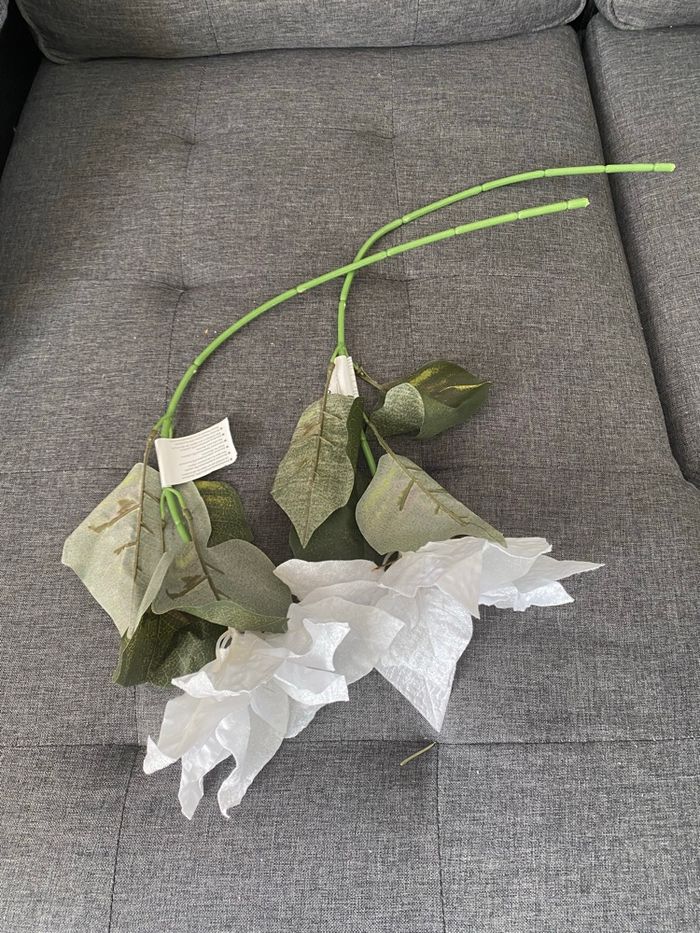 Fleur artificielle décorative x2 - photo numéro 3