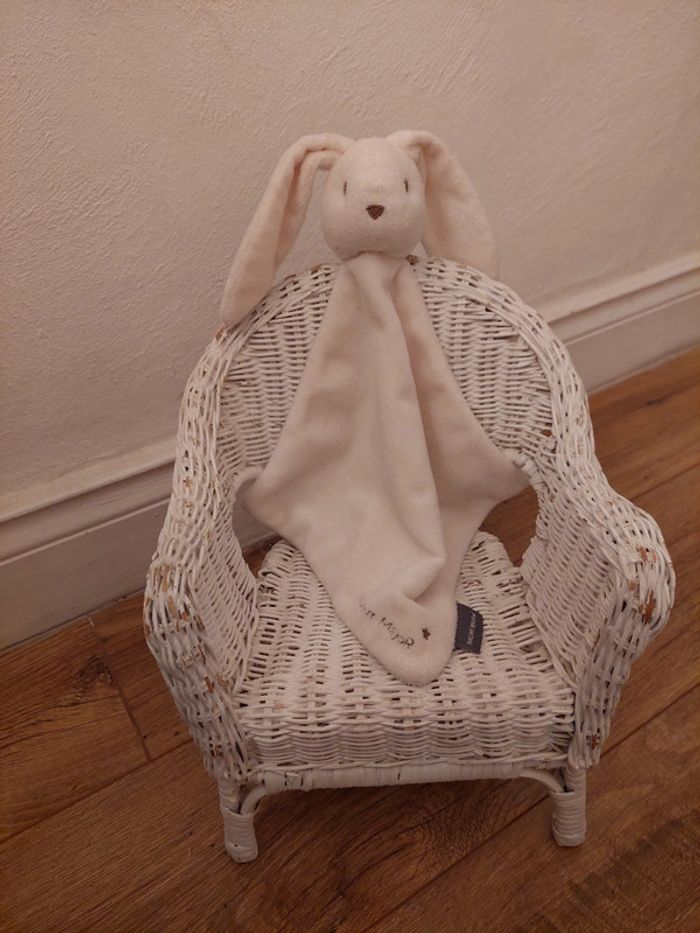 Doudou mouchoir lapin Sergent Major