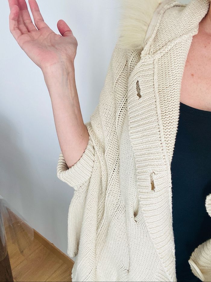 Veste Poncho Capuche - photo numéro 9