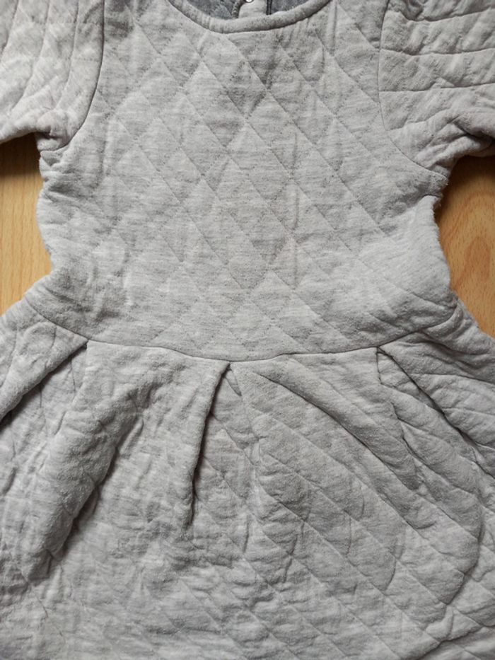 Robe molletonnée Petit Bateau 3 ans TBE - photo numéro 2