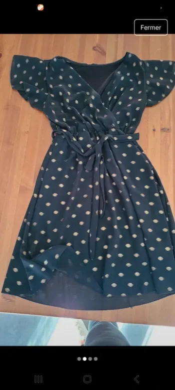 Robe à pois
