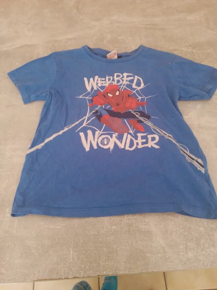 T-shirt garçon Spider-Man 7 /8 ans - photo numéro 2
