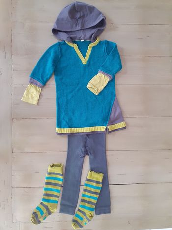 Ensemble robe hiver 92 cm