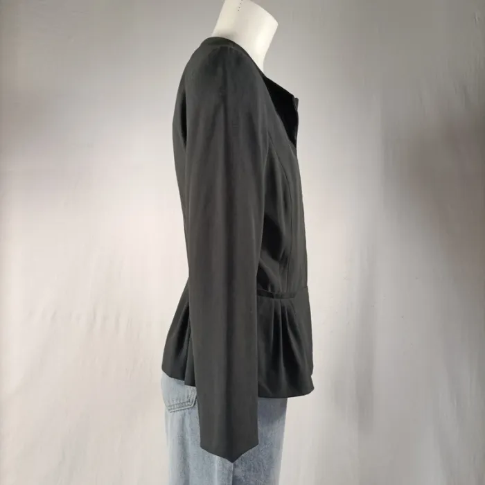 Veste Grise Basic cintrée - Veste classique - 1 2 3 - Taille 38 Élégante, classe - photo numéro 8