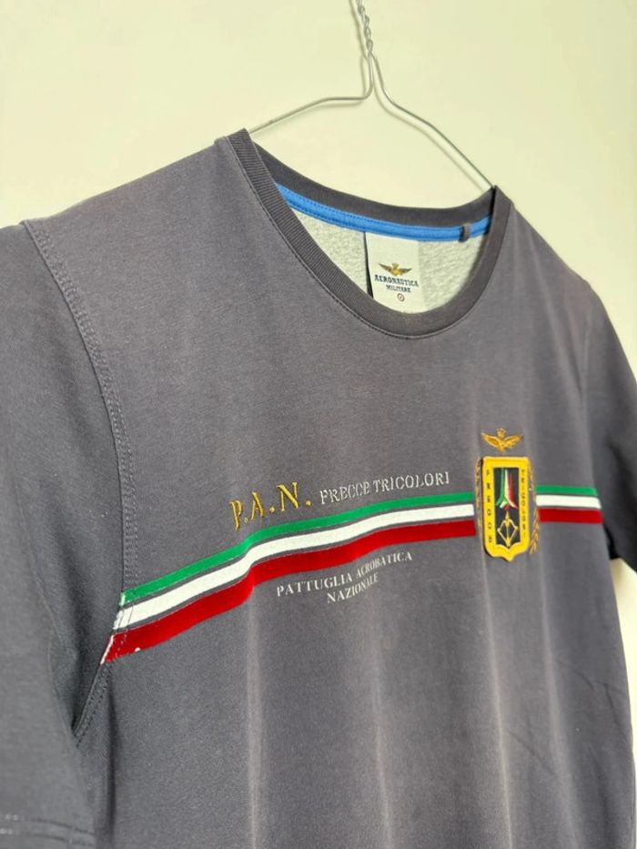 T-shirt Aeronautica militare garçon taille 10 ans - photo numéro 2
