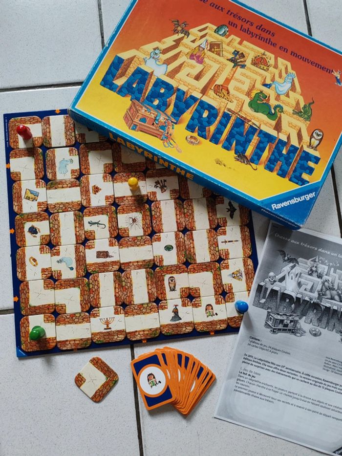Jeu labyrinthe vintage