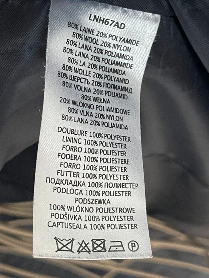 🍍 Manteau gris en laine Naf Naf 40 - photo numéro 4