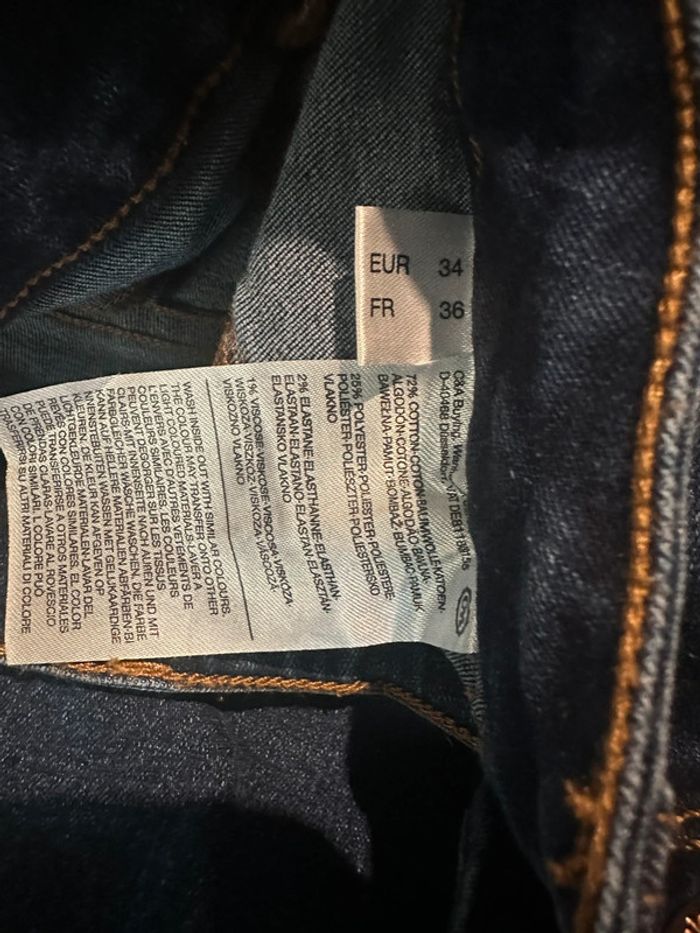 Jean skinny taille haute Yessica T34-36 - photo numéro 8