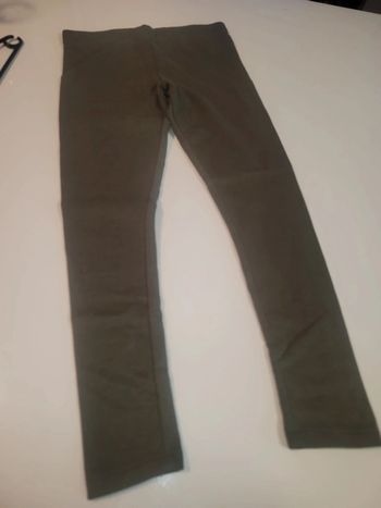 Legging kaki tissaia 14 ans fourré tbe