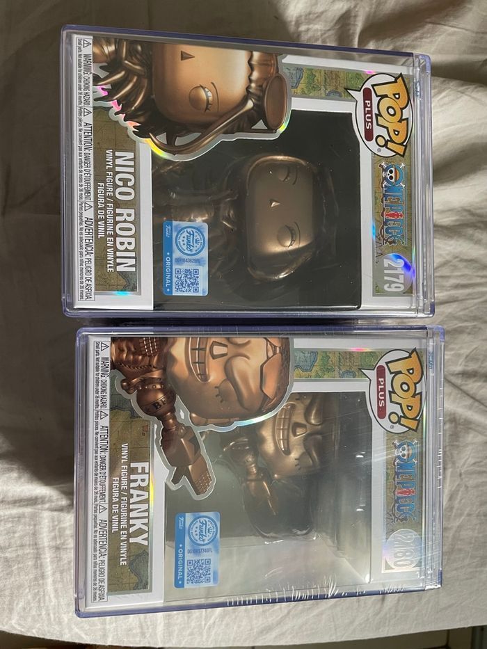Funko pop nico Robin 2179 bronze /francky 2180 one piece