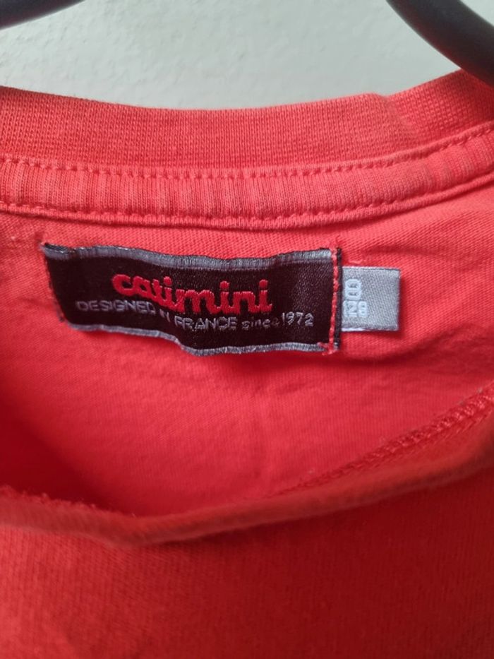 T-shirt orange avec dessin - photo numéro 2