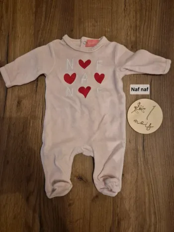 Pyjamas chaud fille 1 mois