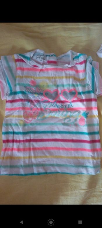 Tee-shirt coloré La compagnie des petits