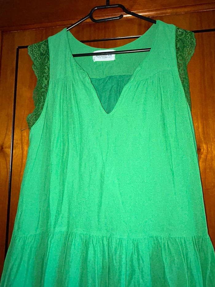 Longue robe été verte 38-40 Banditas - photo numéro 2