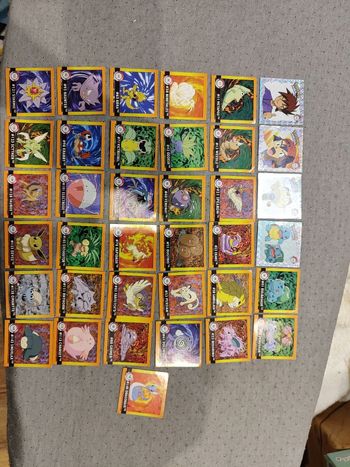 Lot Autocollant pokémon artbox 1999