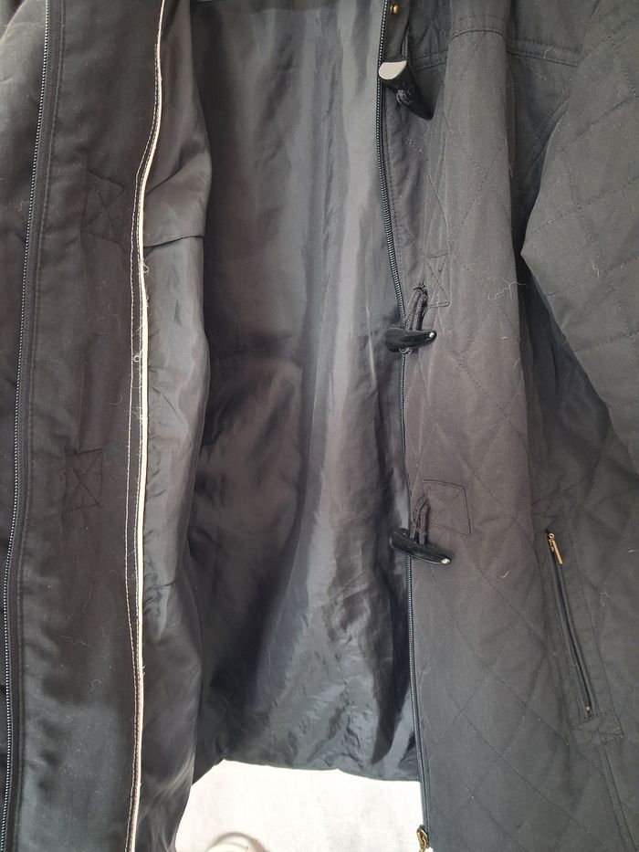 Veste femme chaude Canda noir Taille L très bonne etat - photo numéro 2