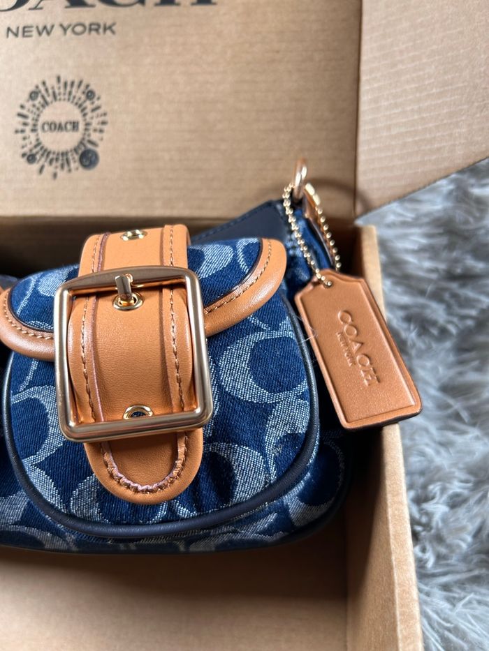 Sac coach Denim - photo numéro 5