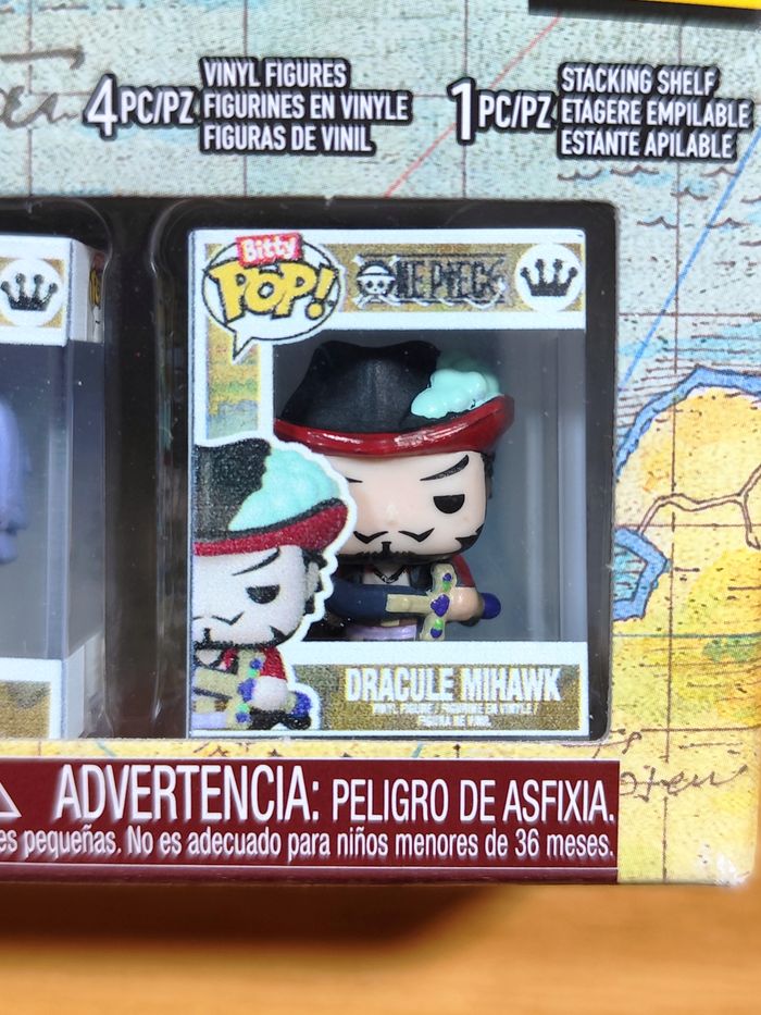 Boîte 4 Bitty Pop! One Piece - Nami, Arlong, Nojiko & Mihawk (CHASE) - photo numéro 5