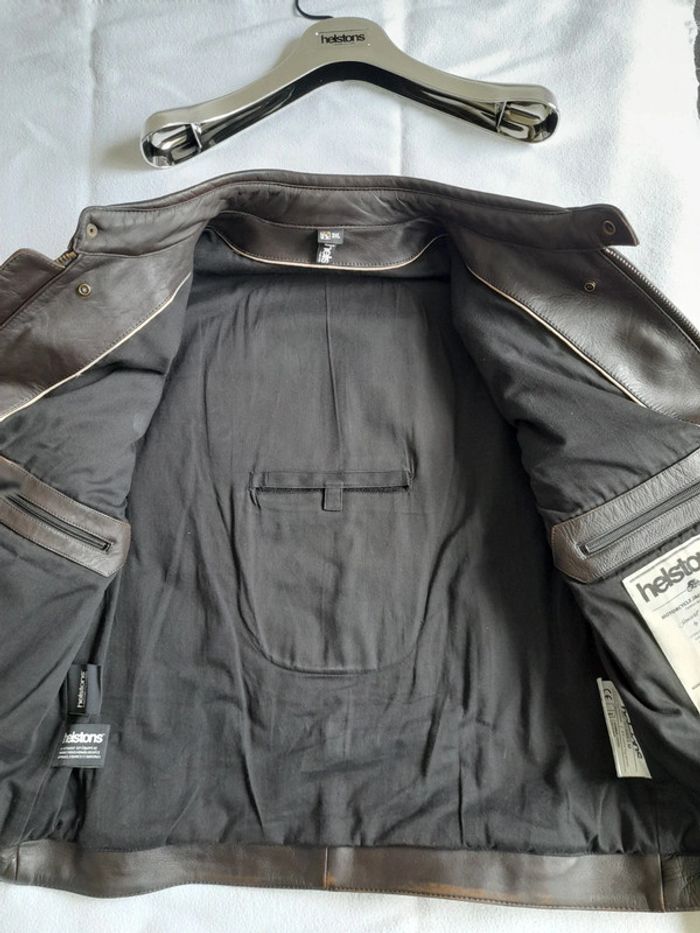 Blouson cuir moto - photo numéro 3