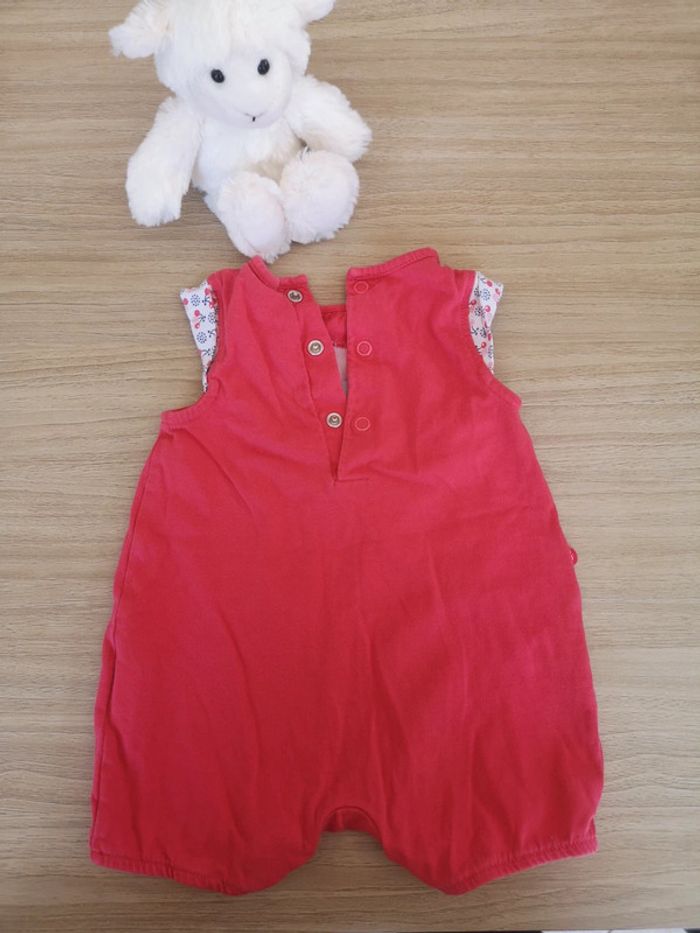 Combi short rouge - photo numéro 4