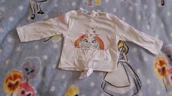 T-shirt Disney Miss Bunny 9 mois neuf