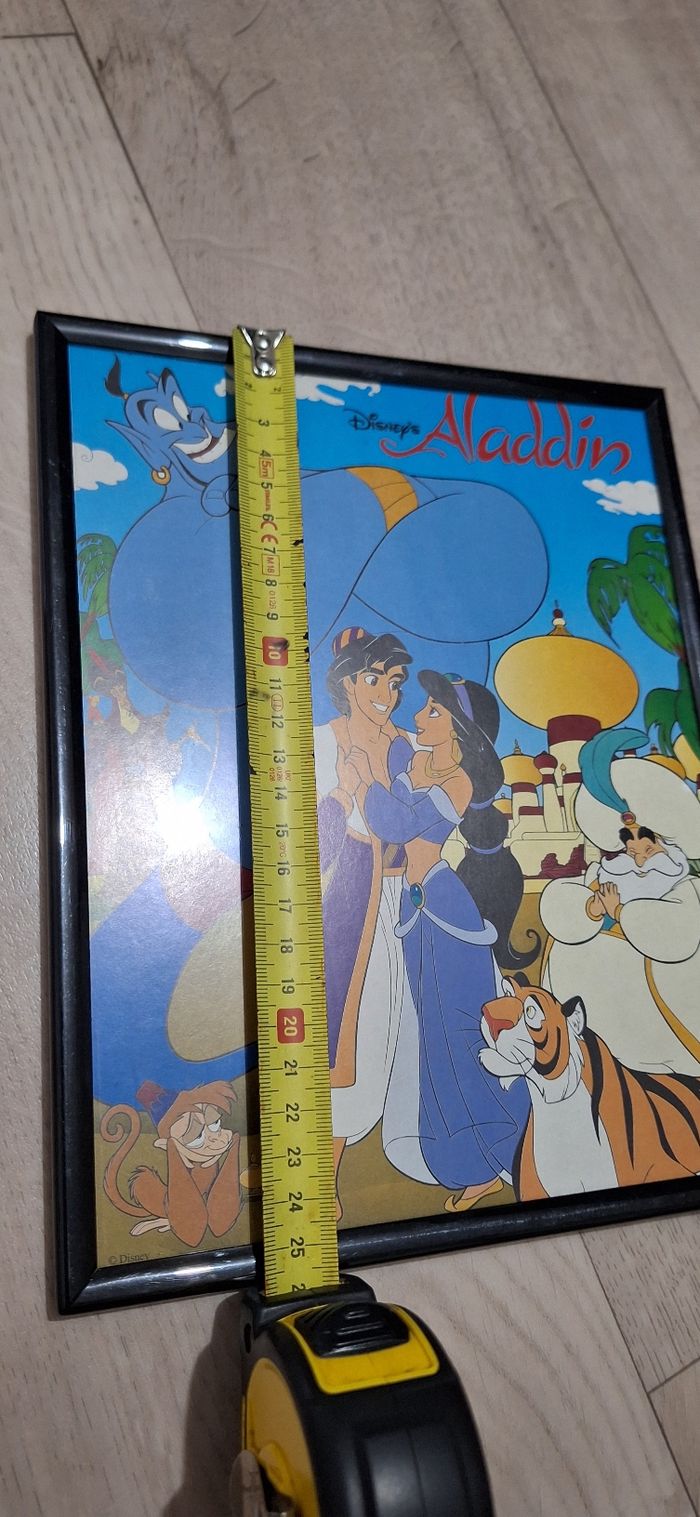 Joli cadre Aladdin – Déco Disney – En bon état - photo numéro 6
