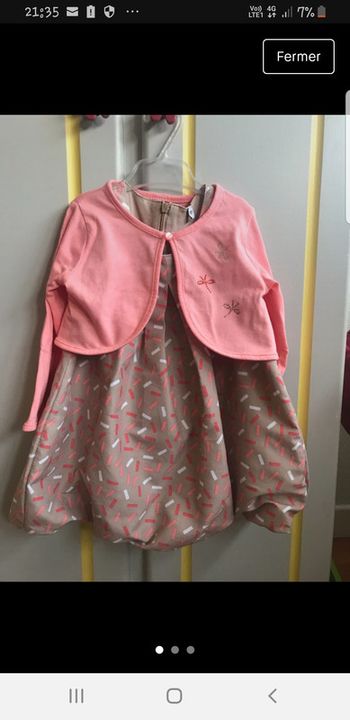 Ensemble robe 18 mois